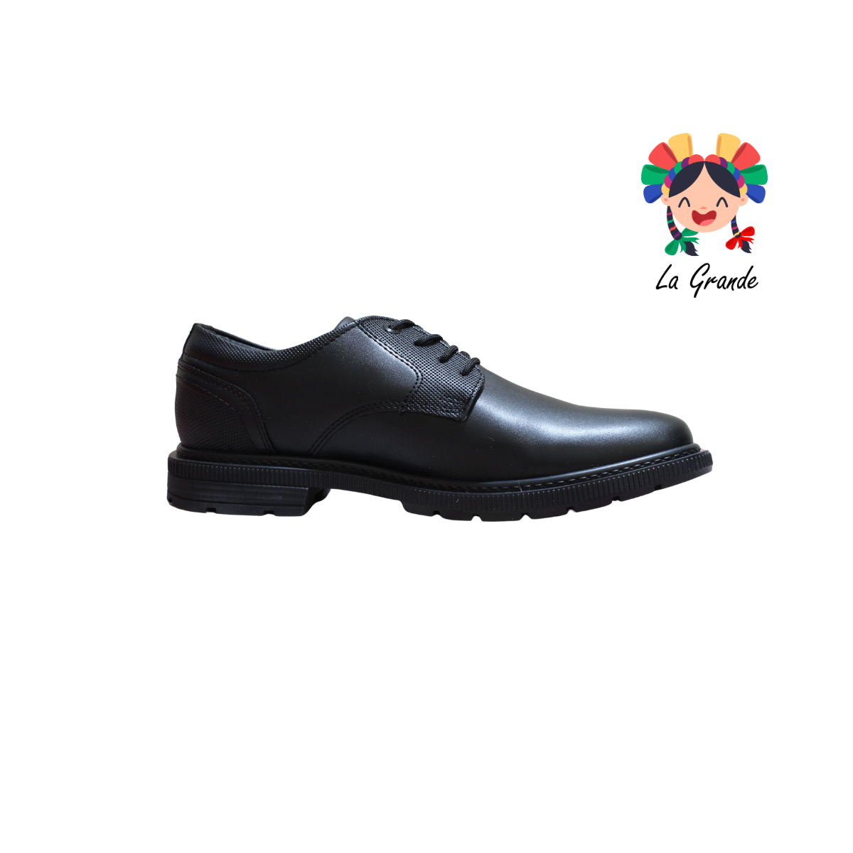2151 CUSTOM Negro Napa Zapato Casual para Caballero