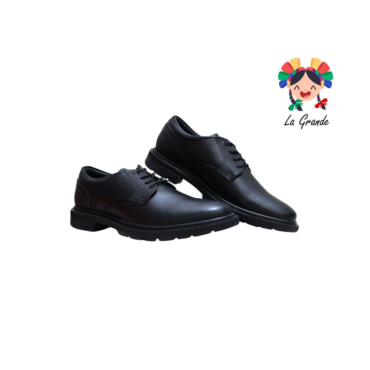 2151 CUSTOM Negro Napa Zapato Casual para Caballero