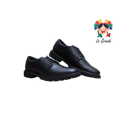 2151 CUSTOM Negro Napa Zapato Casual para Caballero
