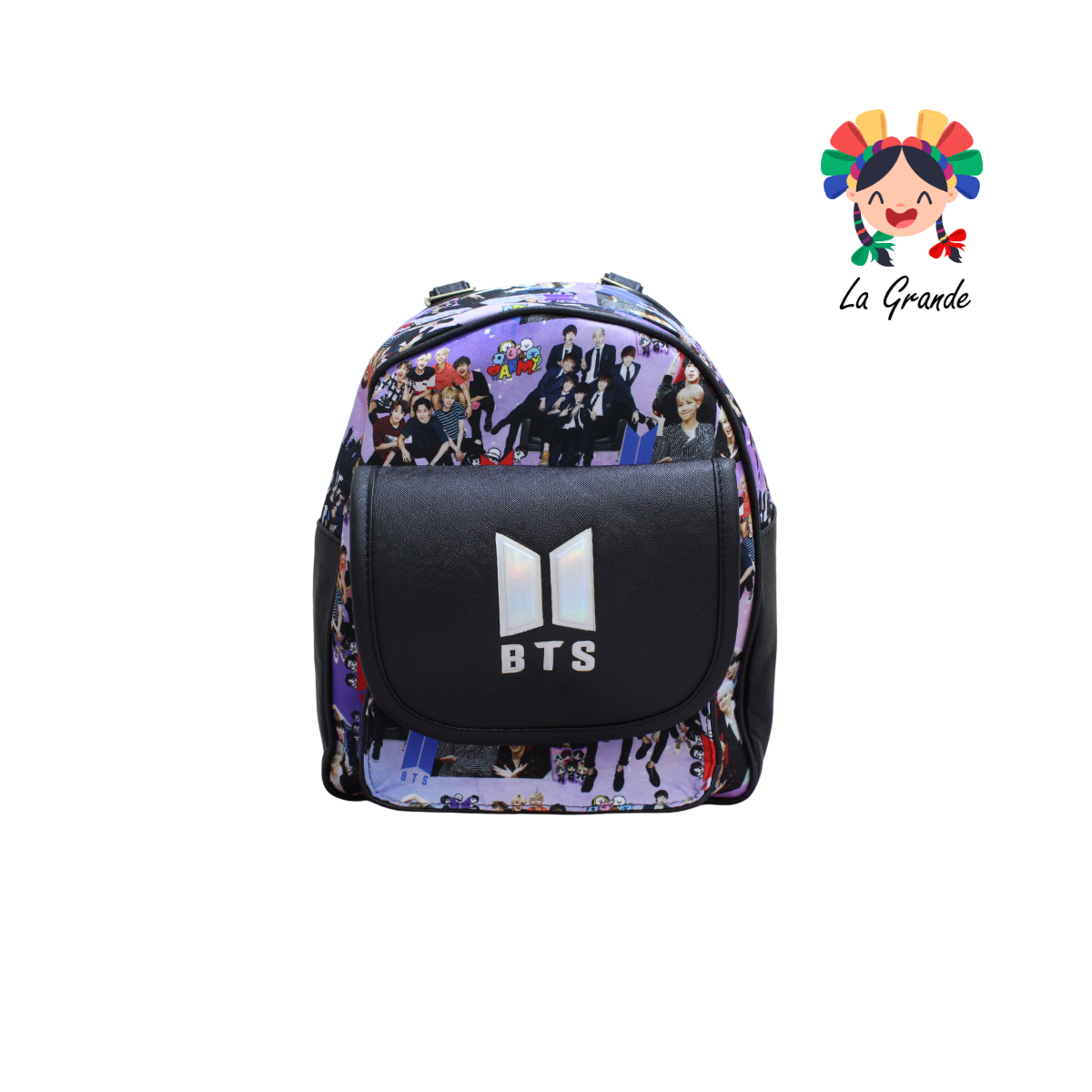 037 K-Pop  LUCCIANA Mochila Casual Animada para Niña y Dama