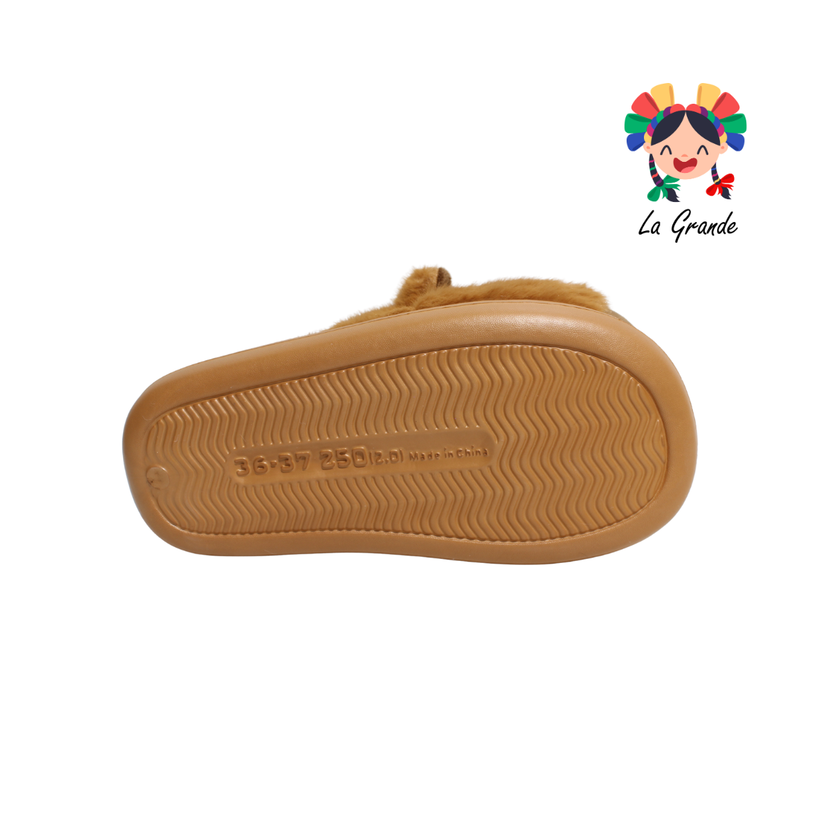 A-5038 ZXXG Multicolor Capibara Pantufla Afelpada para Dama y Joven