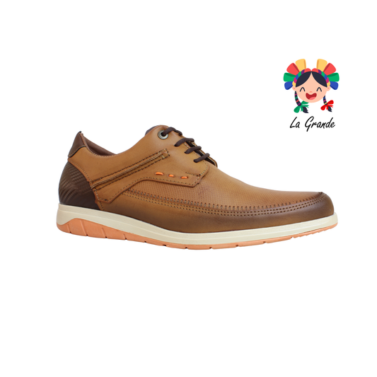 5104 NOZIVO Camel Sint Zapato Casual para Caballero