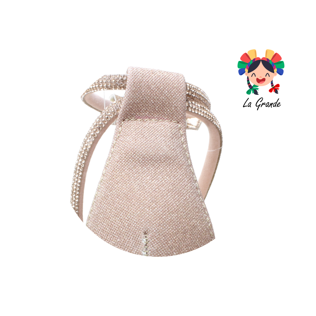 5001 WILDCAT Oro Rosado Sintético Zapatilla con Glitter para Dama