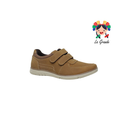 25007 RODRISAN Tan Sint Zapato Casual para Niño, Joven y Caballero