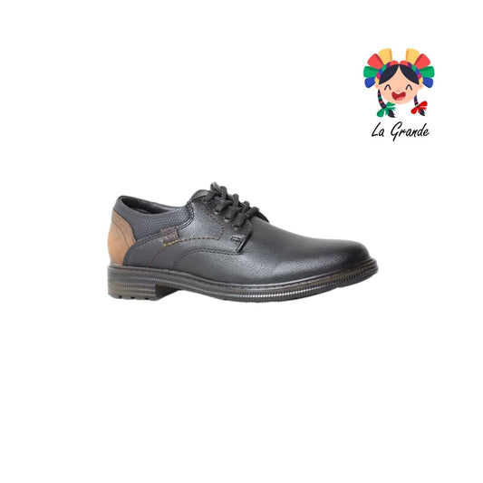 6203 CUSTOM Negro Camel Afrika Zapato Casual para Joven
