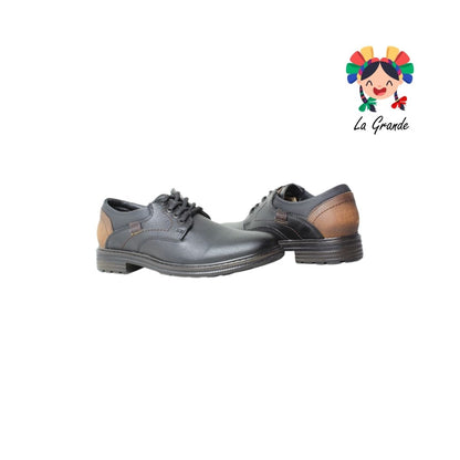 6203 CUSTOM Negro Camel Afrika Zapato Casual para Joven