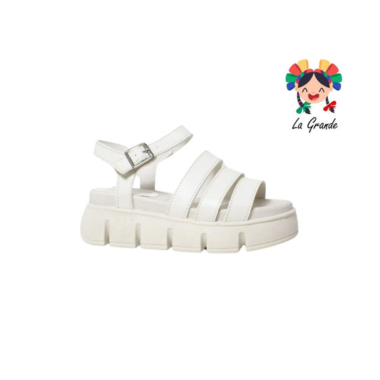 2515 ROJO CEREZA Late Sint Sandalia para Dama