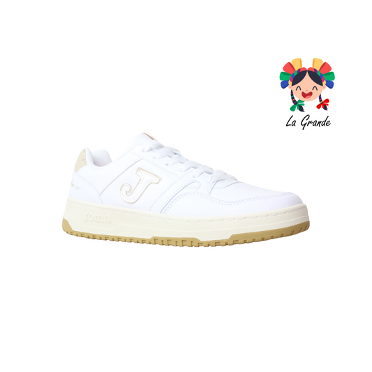 2518 JOMA Beige Oro Sintético Tenis Casual para Dama y Joven