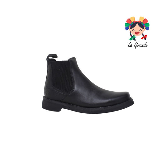 251 NOOKIE TOWN Negro Piel Bota Casual para Caballero