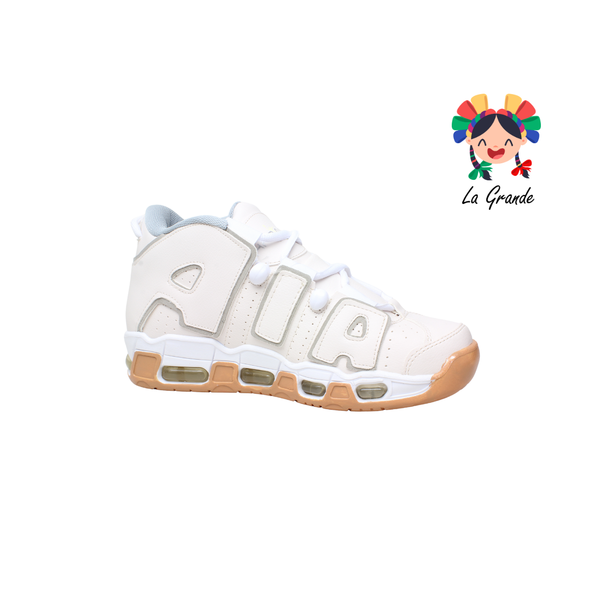1018 HARMAN Latte Gris Ámbar Sint Tenis tipo Urban para Dama, Joven y Caballero