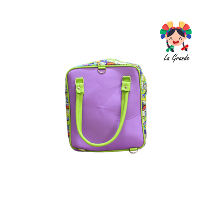 031 Dinosaurio  LUCCIANA Mochila Casual Animada En Color Mrdo/Verde para Niña y Dama