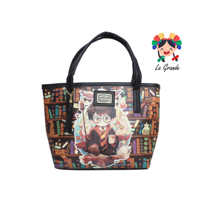060 HARRI LUCCIANA Bolsa Negro Café Casual para Dama