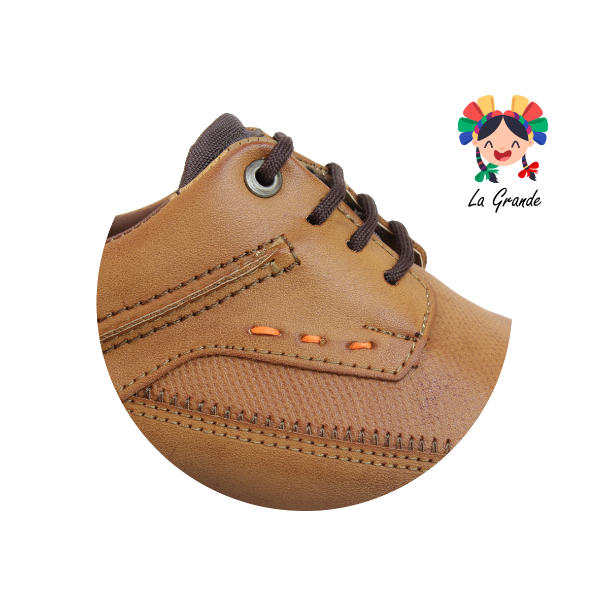 5104 NOZIVO Camel Sint Zapato Casual para Caballero