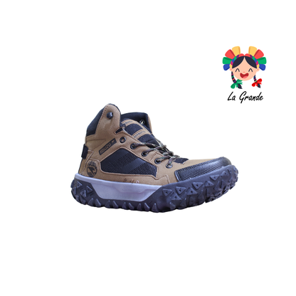 005 ISSUZU Café Negro Bota de Montaña para Jóven y Caballero