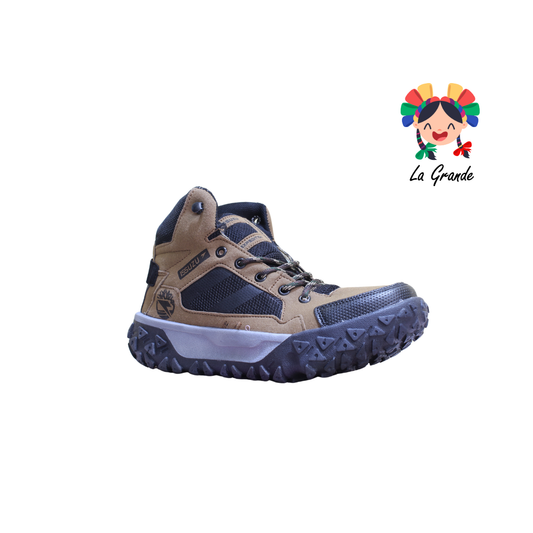 005 ISSUZU Café Negro Bota de Montaña para Jóven y Caballero