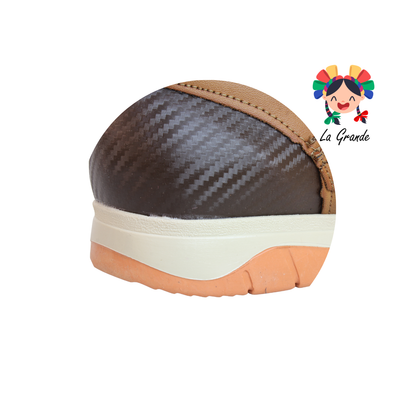 5104 NOZIVO Camel Sint Zapato Casual para Caballero