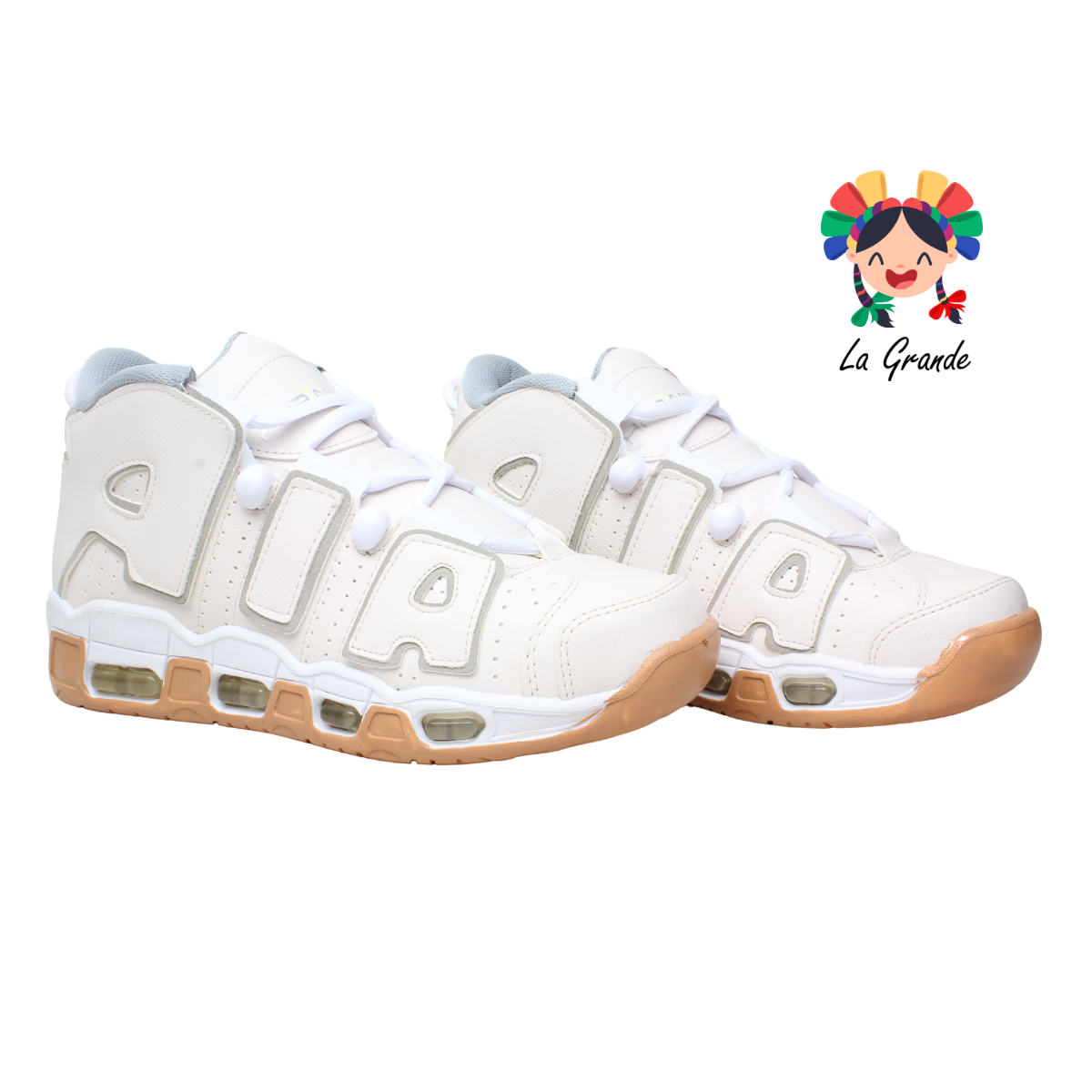 1018 HARMAN Latte Gris Ámbar Sint Tenis tipo Urban para Dama, Joven y Caballero