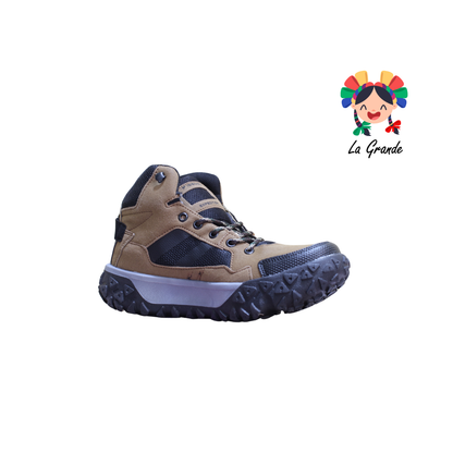 005 ISSUZU Café Negro Bota de Montaña para Jóven y Caballero