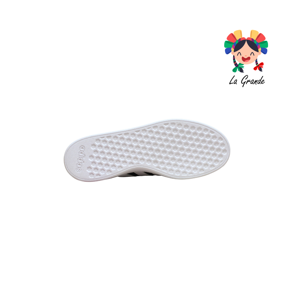 GRAND COURT ADD Negro Tenis Casual Importado Original para Dama y Caballero