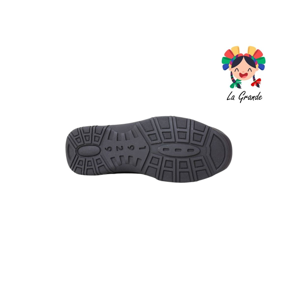25E244 BLASITO Negro Piel Zapato Escolar para Joven