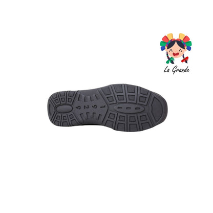 25E244 BLASITO Negro Piel Zapato Escolar para Joven