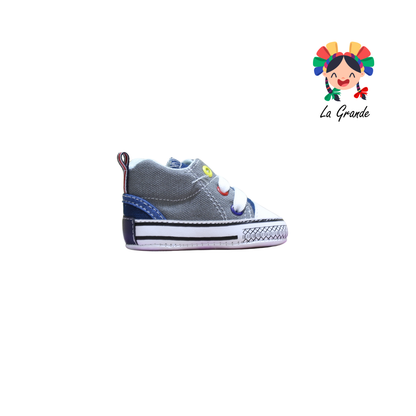600 PEKE KIDS Gris Sintético Tenis Casual para Bebé