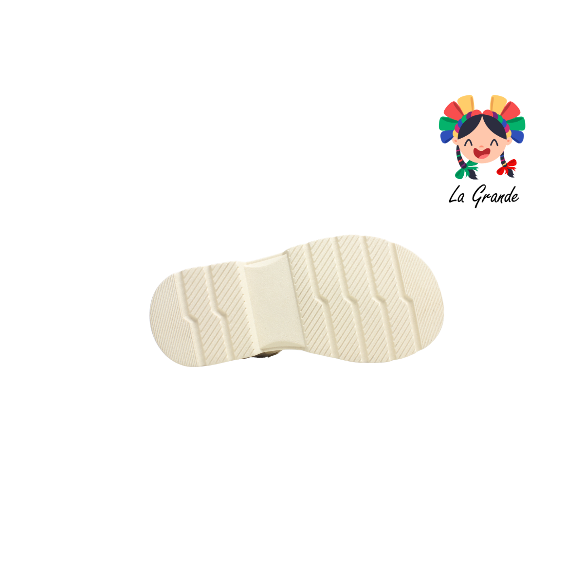 261007 VAVITO Beige Napa Sandalia Casual para Niña