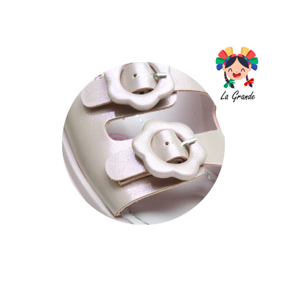 261008 VAVITO Rosa Napa Sandalia Casual para Niña