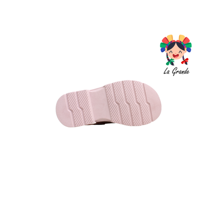 261008 VAVITO Rosa Napa Sandalia Casual para Niña