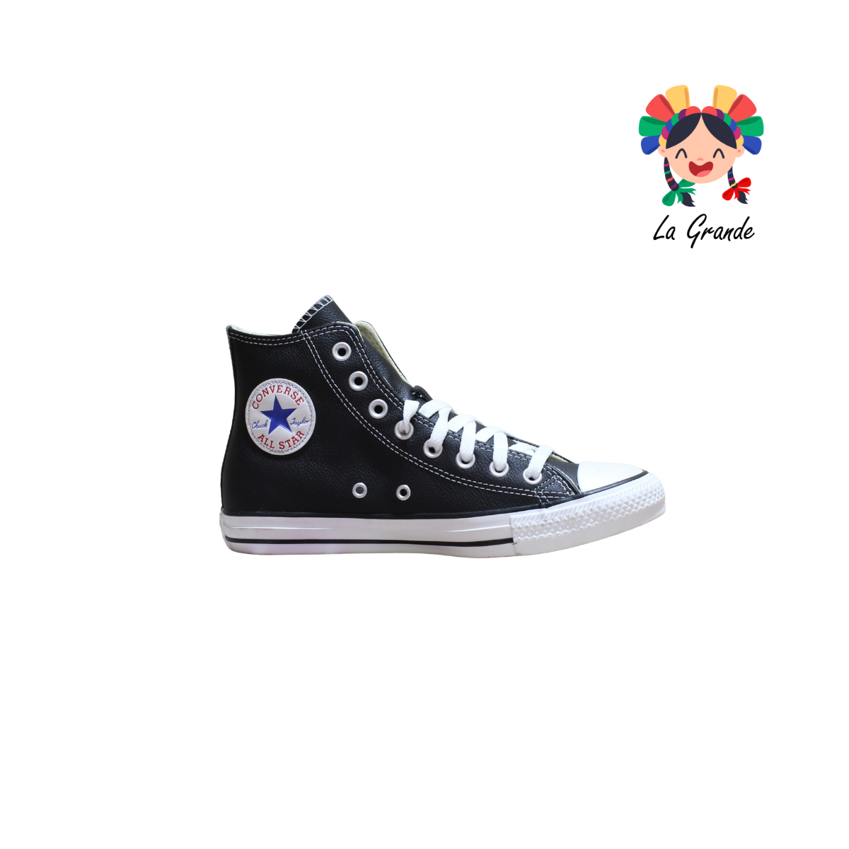 TAYLOR CVS Negro Piel Tenis Casual Importado Original para Dama,Joven y Caballero