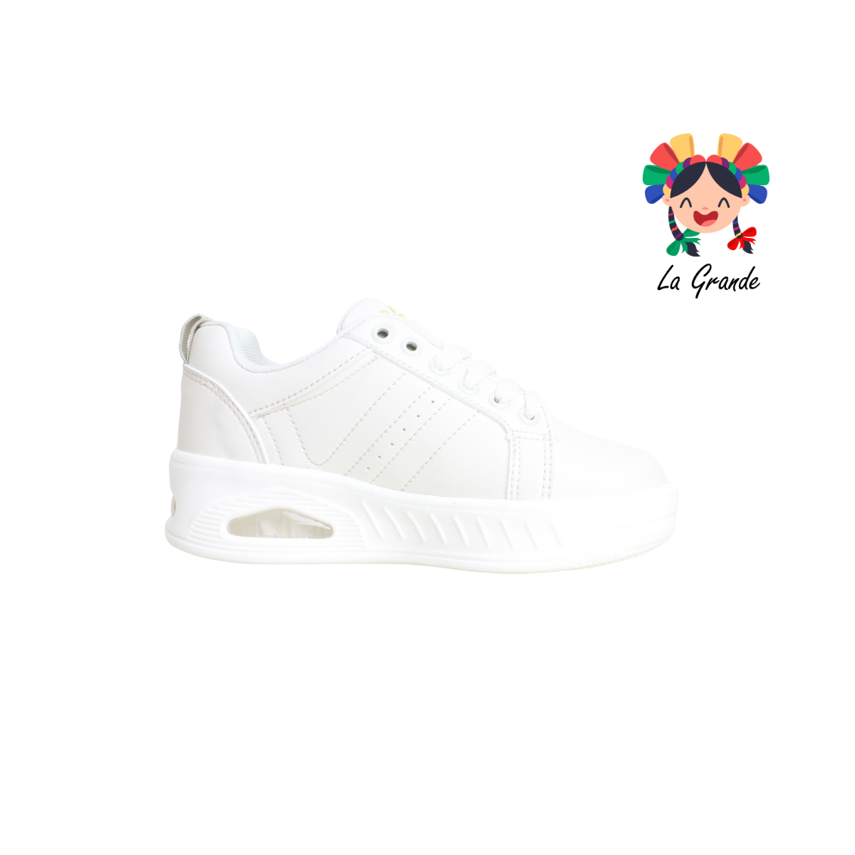 262 APT Beige Cocoa Napa Tenis para Niña, Niño, Dama y Joven