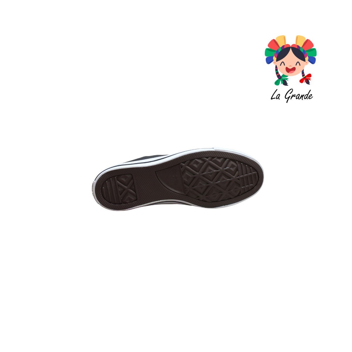 TAYLOR CVS Negro Piel Tenis Casual Importado Original para Dama,Joven y Caballero