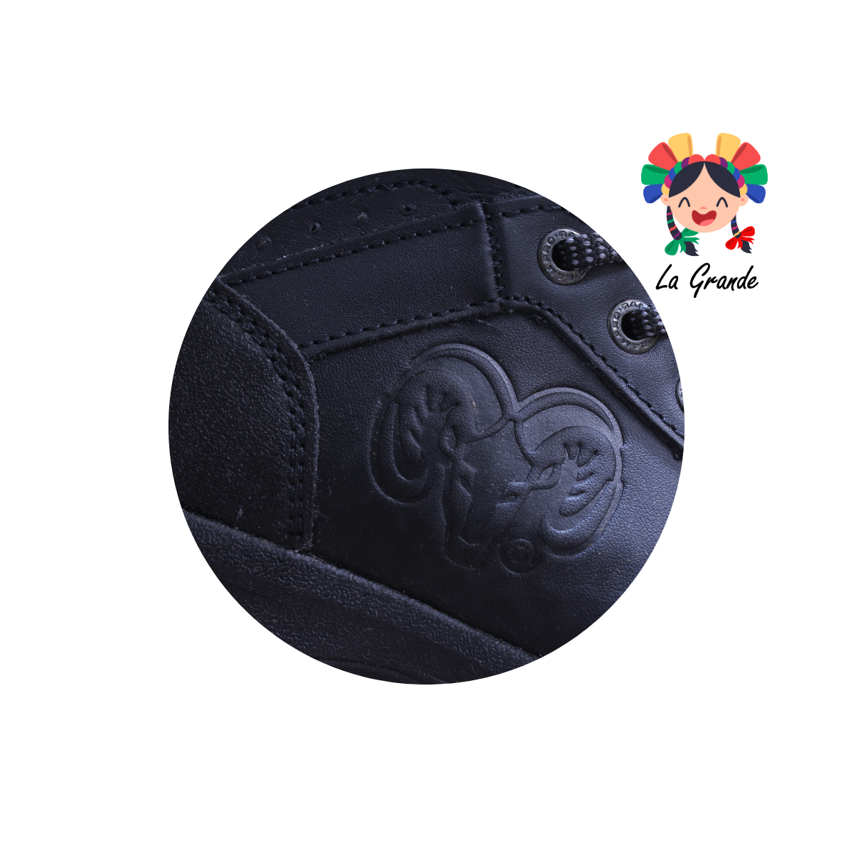253 RAM Negro Acero Bota Industrial con Casco para Caballero
