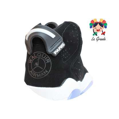 620 WALKQUIR Negro Cristal Tenis Deportivo para Dama y Joven