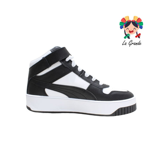703 STREET PUMA Blanco Negro Sint Tenis Casual Importado Original para Joven y Dama