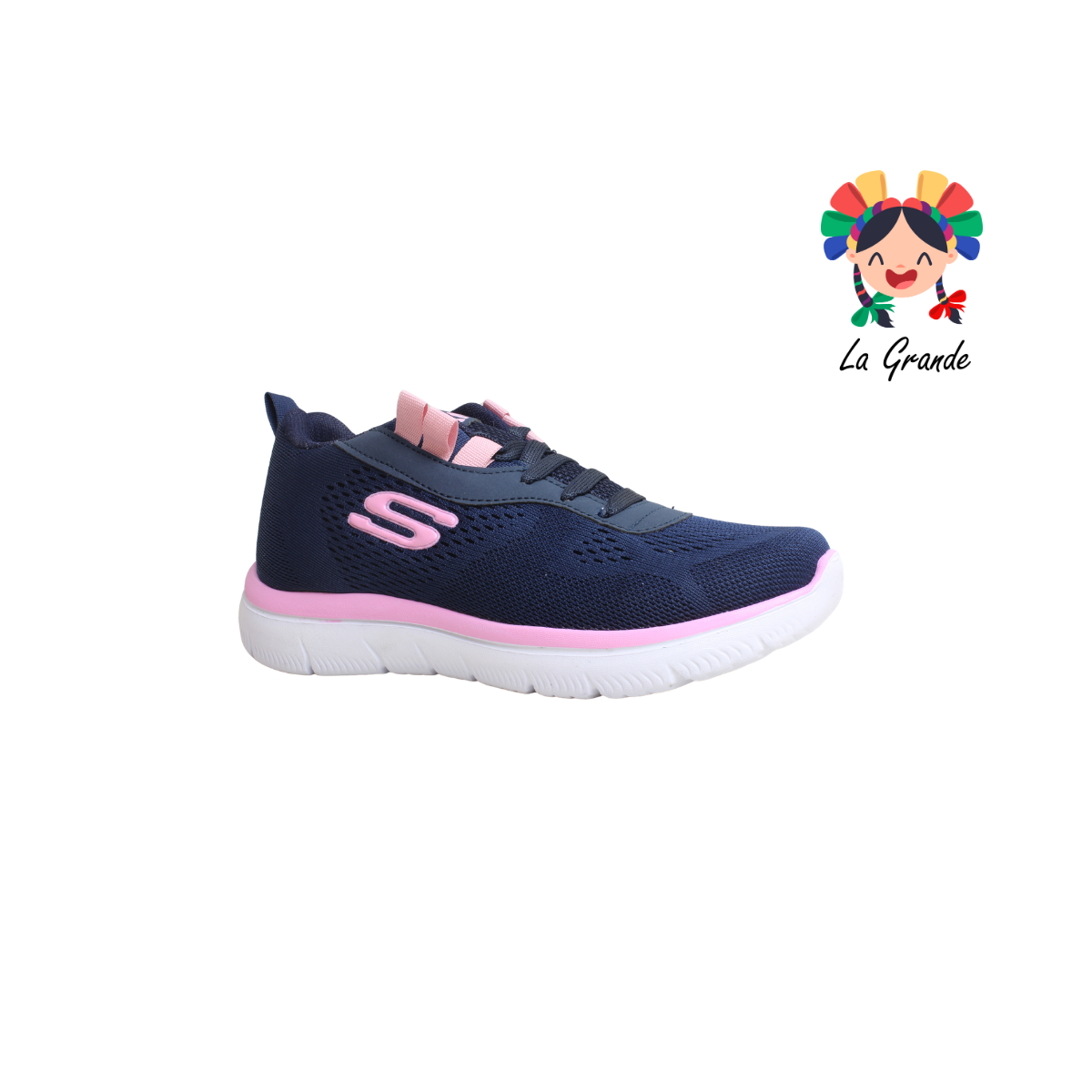 V-83 VANNI CLUB Marino Rosa Tenis Deportivo para Dama