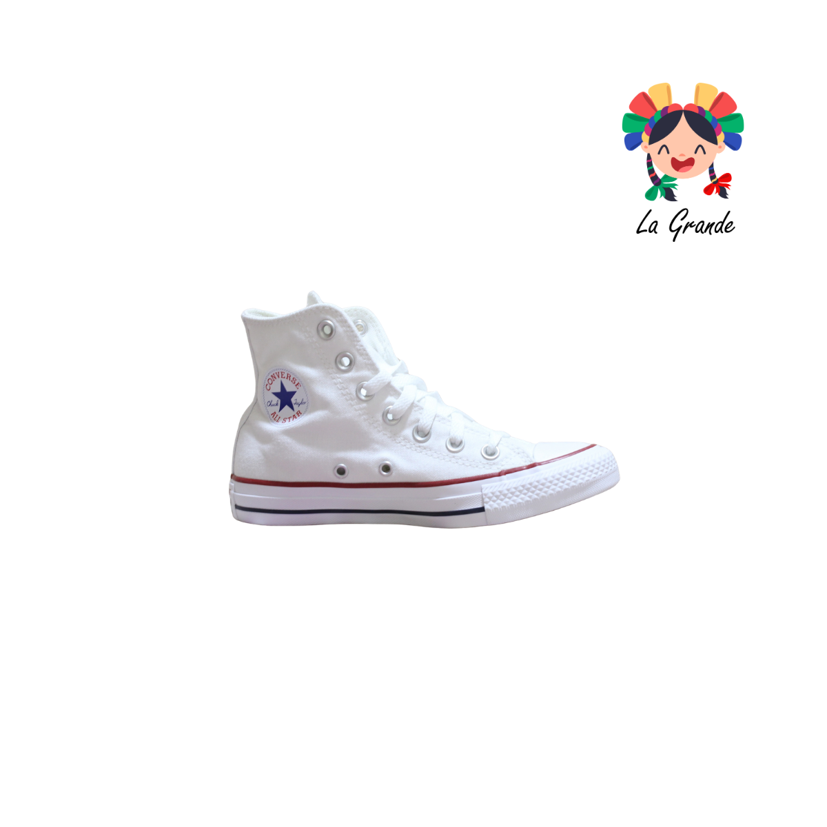 HI CVS Blanco Textil Tenis Casual Importado Original para Niña,Niño,Dama, Joven y caballero