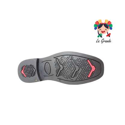 267 NOOKIE TOWN Negro Arena Grasso Bota tipo Vaquera para Caballero