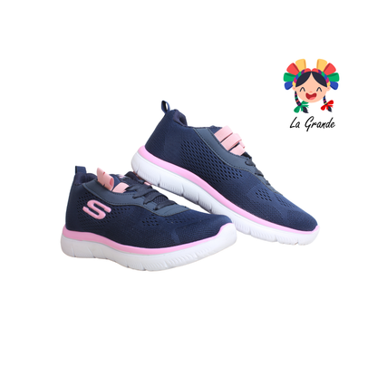 V-83 VANNI CLUB Marino Rosa Tenis Deportivo para Dama
