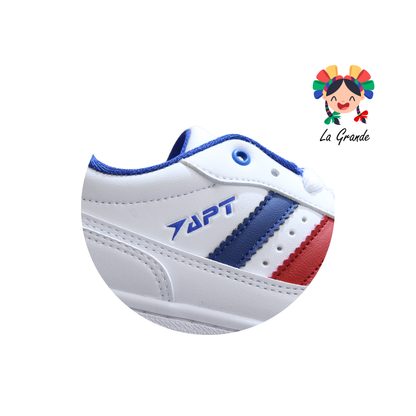 548 APT Bco Rey Rojo Tenis Casual para Dama y Joven