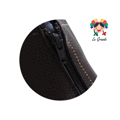 710-Q NOOKIE TOWN Cafe Flother Piel Bota tipo Vaquera para Caballero
