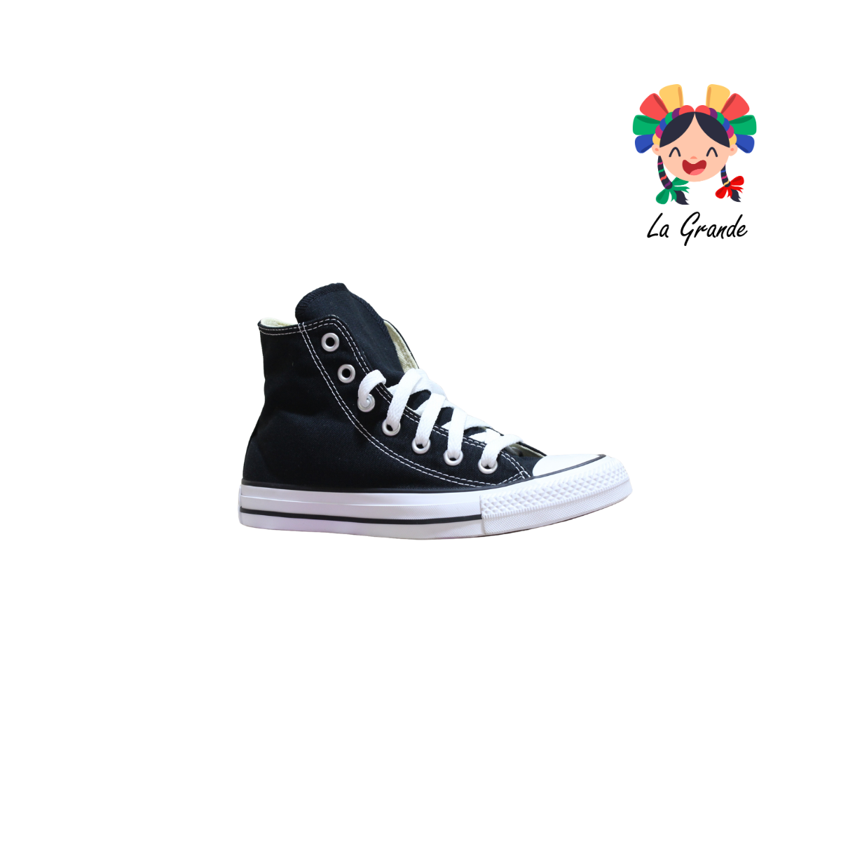 HI CVS Negro Textil Tenis Casual Importado Original para Dama, Joven y caballero