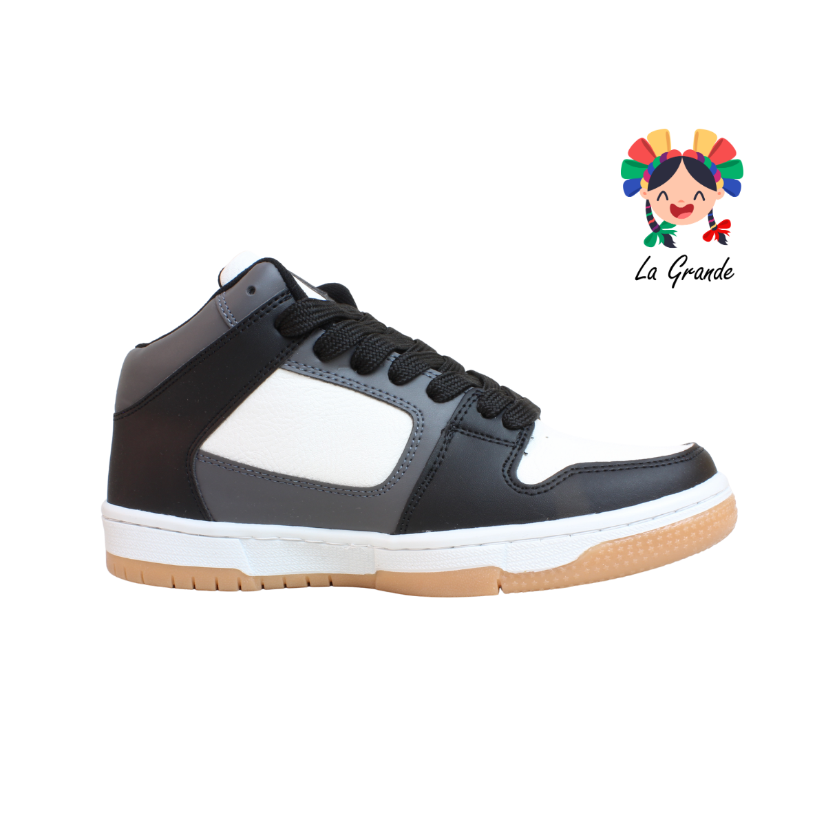 055 WALKQUIR Bco Ngo Oxfd Tenis Casual para Caballero