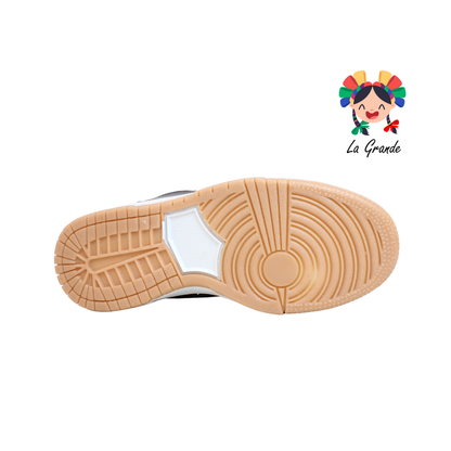 055 WALKQUIR Bco Ngo Oxfd Tenis Casual para Caballero