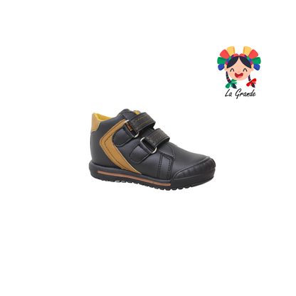 273 LUCHO Negro Café Sint Zapato Casual para Niño