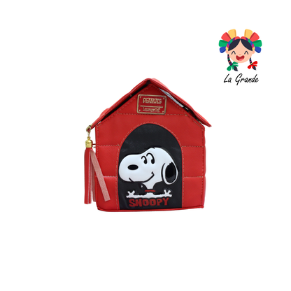 013 Perrito LUCCIANA Bolsa Casita  Casual Animada En Color Rojo para Niña y Dama
