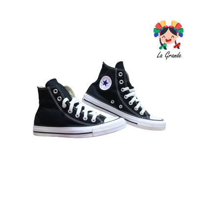 HI CVS Negro Textil Tenis Casual Importado Original para Dama, Joven y caballero