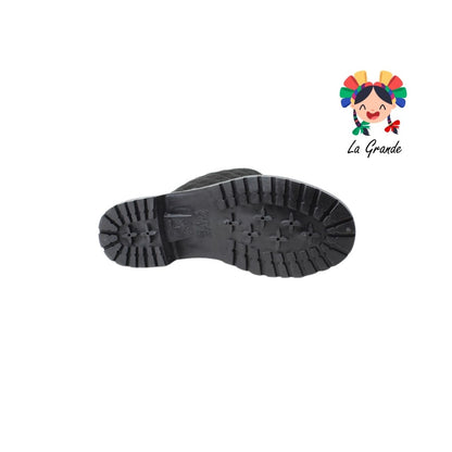 2746 ULAN Negro Durazno Bota Lluvia para Dama