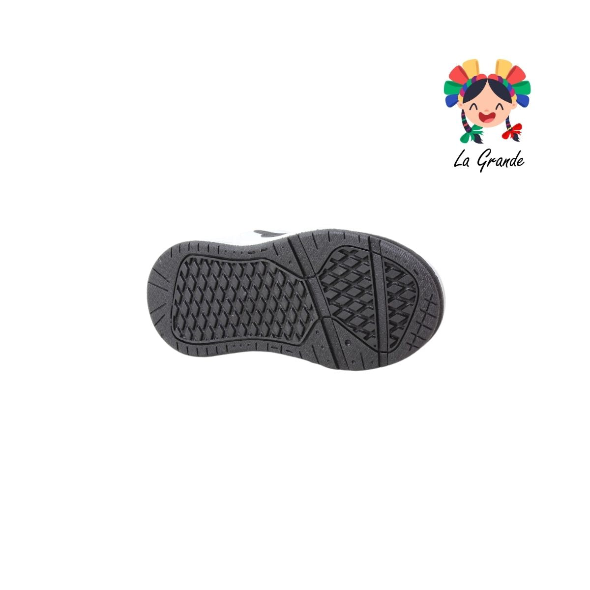 275 SCAPE Blanco Negro Sint Tenis Casual para Niño