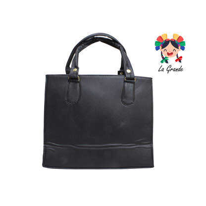 038 HUNTRI LUCCIANA Bolsa Morado Negro Casual Tipo Cajita para Dama